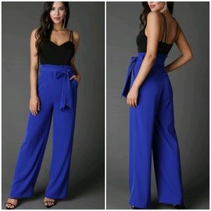 Blue and black Jumpsuit